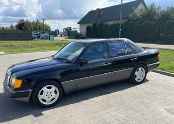 Mercedes W124 300E 1990r. sedan, super stan, mały przebieg, oryginał