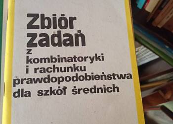 Zbiór zadań z kombinatoryki książki wysyłka gratis Trójmiasto szkolne tanie