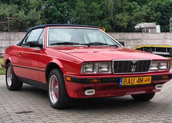 Maserati Biturbo Spyder Zagato 2.5l (1986) – Stan Piękny, Po Renowacji