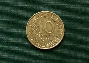 Francja 10 centymów, 1978r.