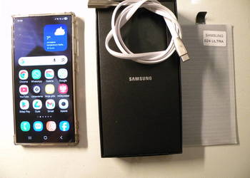 Samsung Galaxy S 24 ultra 512 GB - stan idealny.
