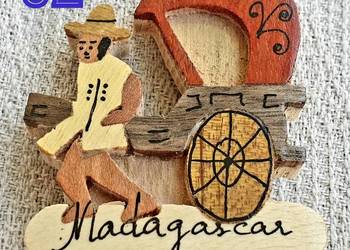 Madagaskar , Madagascar - Magnes na lodówkę