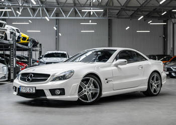 Mercedes SL 63 AMG 63 AMG 6.2 V8 525 KM. Airscarf, ABC, karbon. R230 (2001…