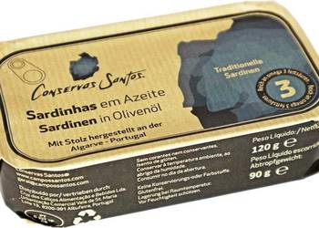 Portugalskie sardynki w oliwie z oliwek 120 g x 5
