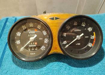 Fiat 850 Coupé zegary