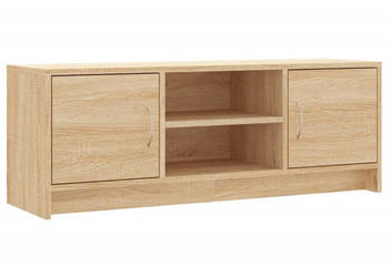 Szafka pod telewizor dąb sonoma 102x30x375 cm WM-823256