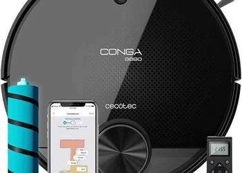 Cecotec Odkurzacz robot Conga 3890 Ultra. Laser. Odkurza, mopuje