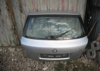 Klapa tylna tył Skoda Fabia II 07-14 hatchback srebrna