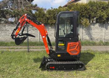 Koparka MiniKoparka 1.8T KUBOTA! Skrętne ramie szybkozłącze OKAZJA! Radio I