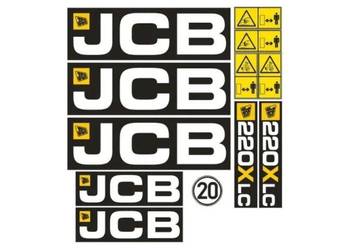 Naklejki oklejenie naklejka - JCB 220X LC Zamiennik