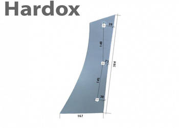 Pierś HARDOX 073242/L części do pługa KVERNELAND