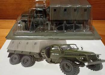 URAL 375D deagostini 1:43 Kultowe ciężarówki auta PRL wojskowy NOWY