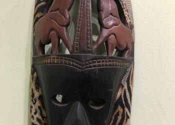 Maska etniczna plemienna Afryka Azja Bali Indonezja Meksyk Peru