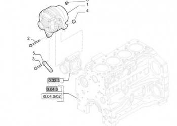 New Holland T6010 T6090 T6070 Regenerowany alterna 12v, 120a, w/ pulley 84…