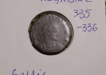 moneta Cesarstwa Rzymskiego Konstans 335r