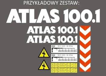 Naklejka oklejenie na każdy model HDS ATLAS Każdy model