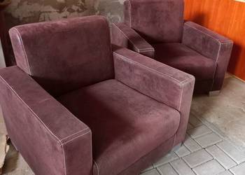 Sprzedam eleganckie fotele brązowe w dobrym stanie –tanio! 150 zł / sztuka