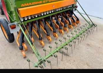 siewnik do zboża Amazone D7 Specjal II szer. 2.5m, 19redlic ładny stan