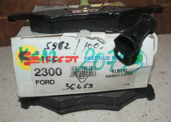 36459 - A.B.S. - KLOCKI HAMULC. FORD ESCORT 80-90 Z CZUJ Zes