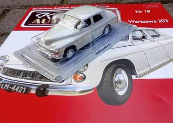 WARSZAWA 203 SEDAN kultowe auta PRL 1/43 Deagostini legendy FSO model
