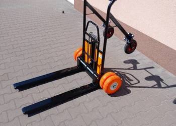 Wózek do transportu dmuchańca hydrauliczne podnoszenie