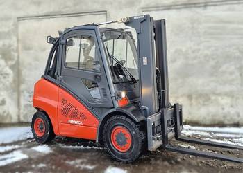 Linde H50 • TRIPLEX • 7700mtg • kabina • przesuw • niski wózek widłowy