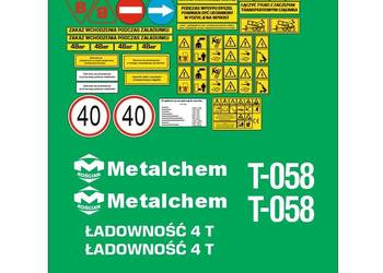 Naklejki metalchem t-058 i inne modele super mocne