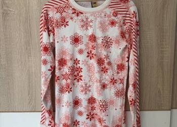 Koszulka Helly Hansen M damska longsleeve termiczna thermo śnieżynki