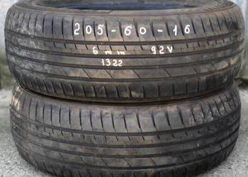 2x Opony letnie Kapsen K737 205 / 60 R 16 92 V 6mm 2022 rok Czarna Opona