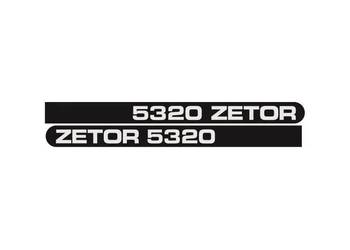 Naklejki oklejenie naklejka - ZETOR 5320 Zamiennik