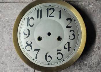 T140 Tarcza starego zegara GB Gustav Becker 21cm 56/32 oryginalna