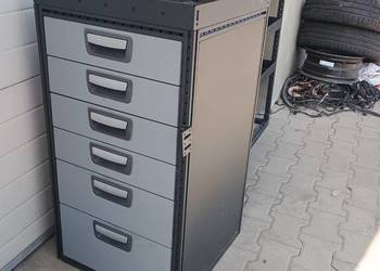 Regał szafka kontener zabudowa z szufladami korpus modul system