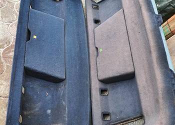 Mercedes W124 półka tylna granatowa pod zagłówki i głośniki sedan