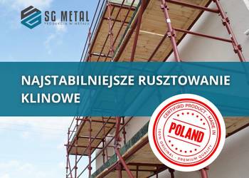 Rusztowanie klinowe (choinkowe) zestawy oraz pojedyncze elementy SGMETAL