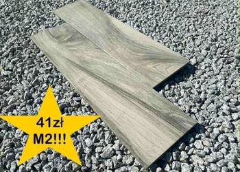 Nowość !! Gres drewnopodobny Merbau Szary 15,5x62