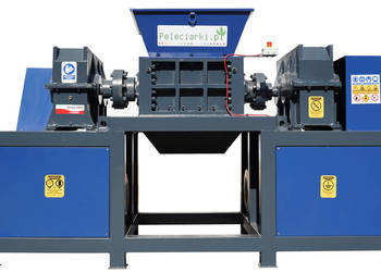 ROZDRABNIACZ 2-Wałowy 30kW RECYKLING Panele Fotowoltaiczne Elektronika