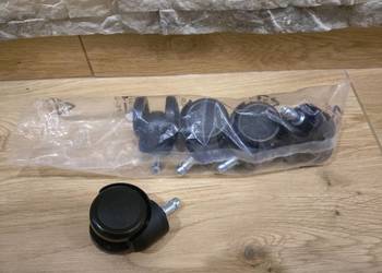 Kółka do fotela na wcisk