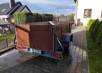 Przyczepka samochodowa 750kg / hamulec najazdowy