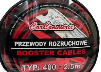 Kable rozruchowe Carcommerce 61108 400 A 2,5 m