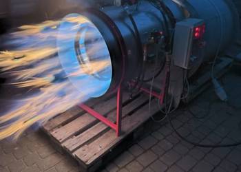 Palnik Gazowy 800kW - 2000kW na propan do suszarni z parownikiem LPG