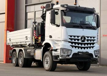 Wywrotja 6x6 bordmatic z Z dzwigiem Mercedes