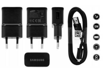 Ładowarka zasilacz Samsung USB 2000mA 2A 5V ETA-U90EBE kabel mikro USB