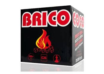 COCOBRICO Węgiel Kokosowy do Fajki Wodnej Shishy Sziszy 26mm 1Kg | Box