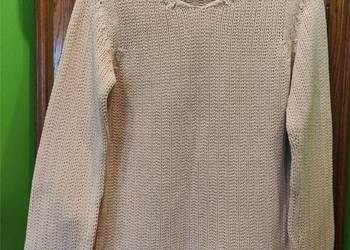 Ciepły sweterek, jasny beż TCM