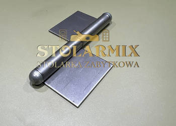 Zawias wpuszczany do okien ZOK-32P, zabytkowy zawias, starodawne okucia