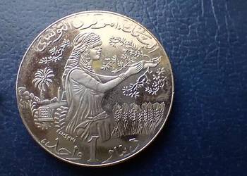 Stare monety 1 dinar 2009 Tunezja