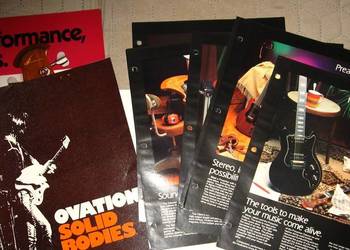 Ovation Magnum Deacon Viper Preacher - broszury i ulotki informacyjne