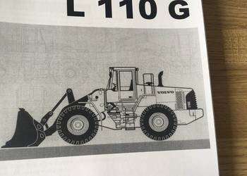 dtr instrukcja obsługi ładowarka volvo L110g i inne