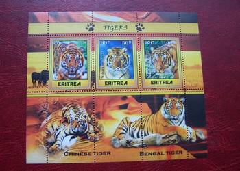 Erytrea 2017 MNH Fauna Zwierzęta Tygrysy