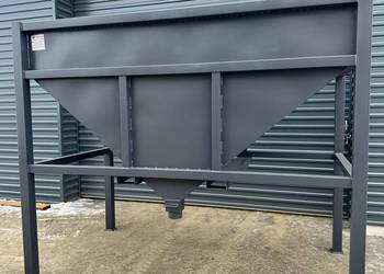 Kosz zasypowy do big bag, workownica